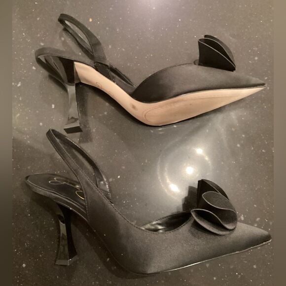 JESSICA SIMPSON SIZE 9M FEBRINDI DORSAY SLING BACK HEEL - Picture 8 of 13